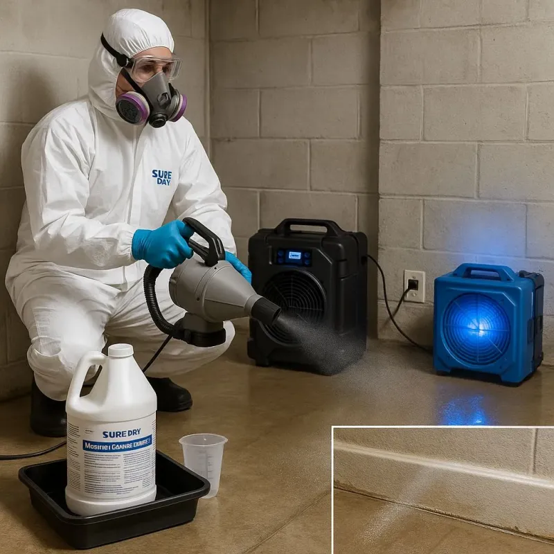 Sanitization and Odor Removal process in Oak Hill, TN